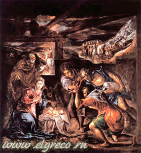 Поклонение пастухов. Эль Греко / www.ElGreco.ru